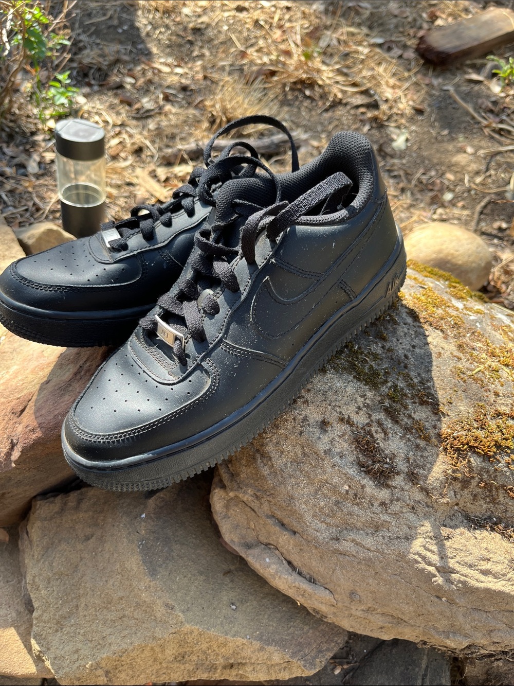 Kids Black Classic Low-Top Sneakers - Timeless Everyday Style